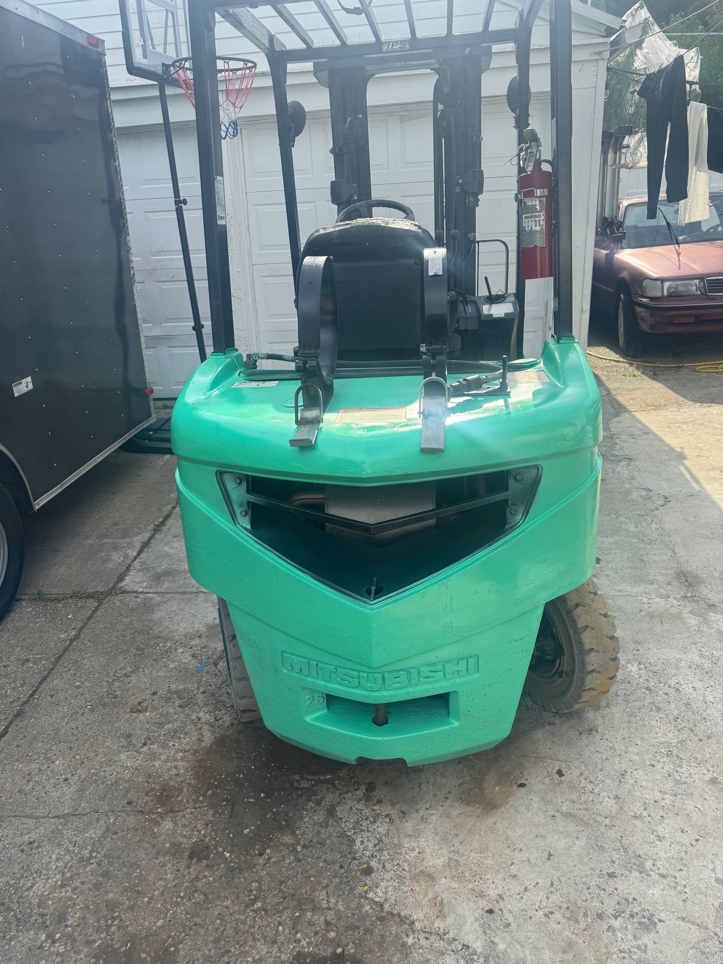 2013 Mitsubishi FG25N 3950 lb capacity forklift