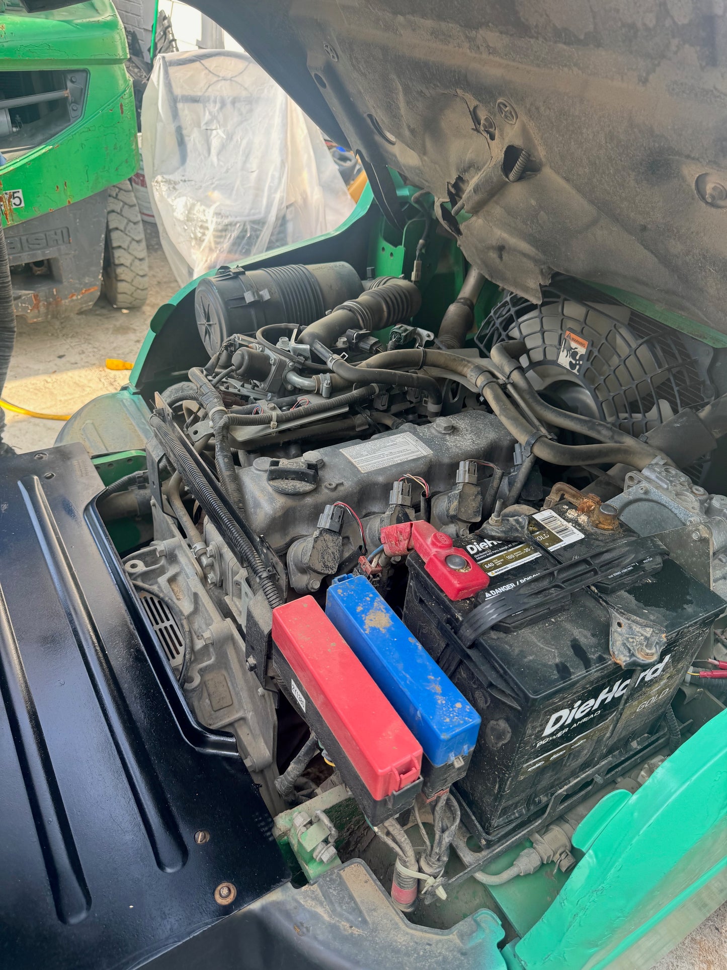 2013 Mitsubishi FG25N 3950 lb capacity forklift