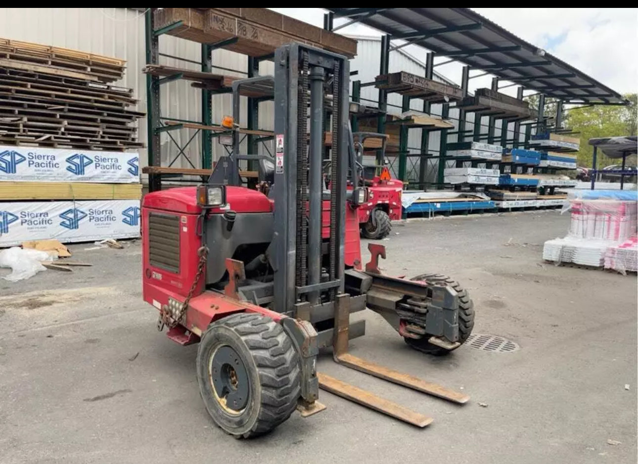 2014 Moffett M55.4 5,500 lbs Truck Mounted Forklift