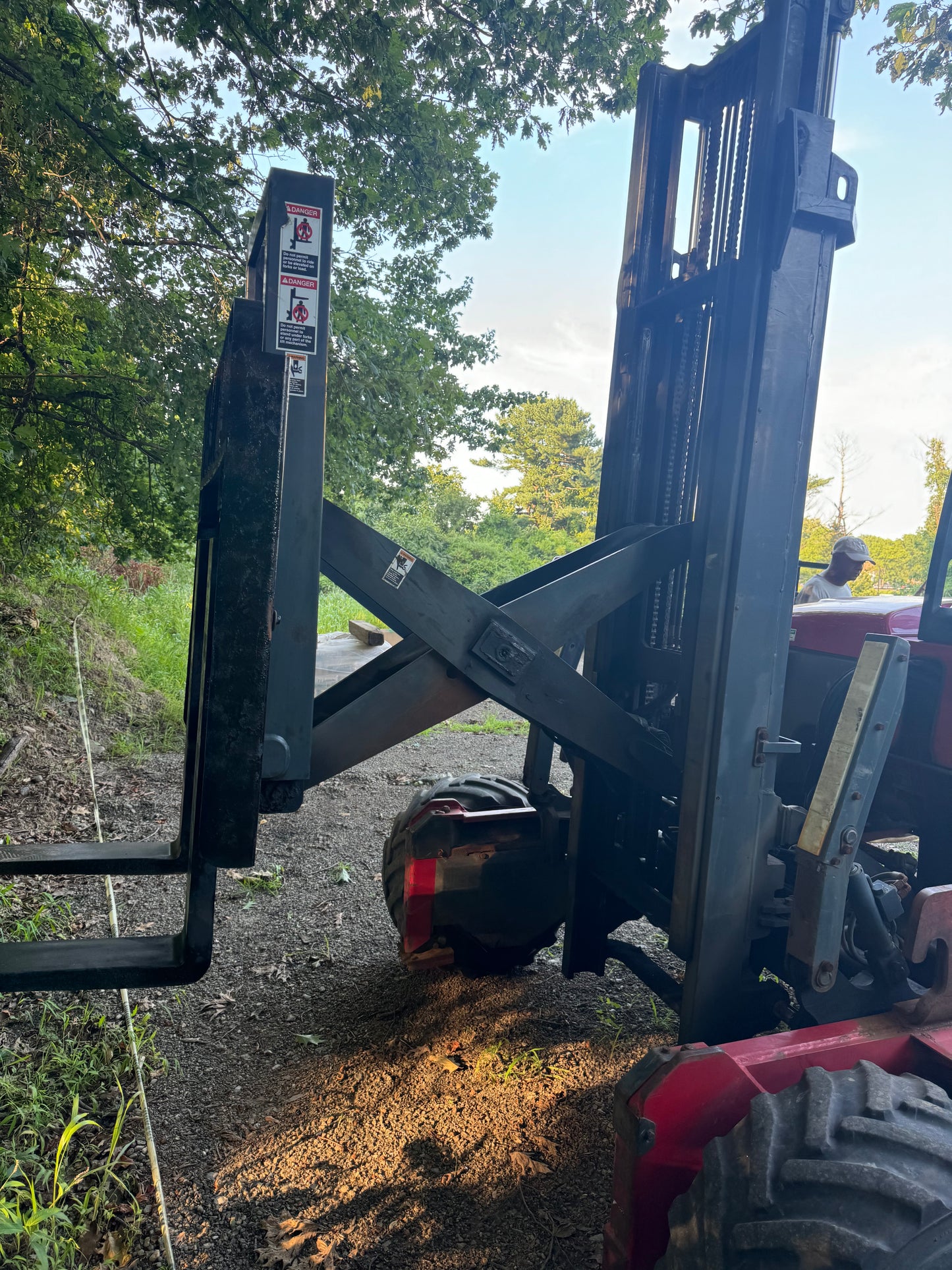 2014 Moffett M50P Truck Mounted Forklift