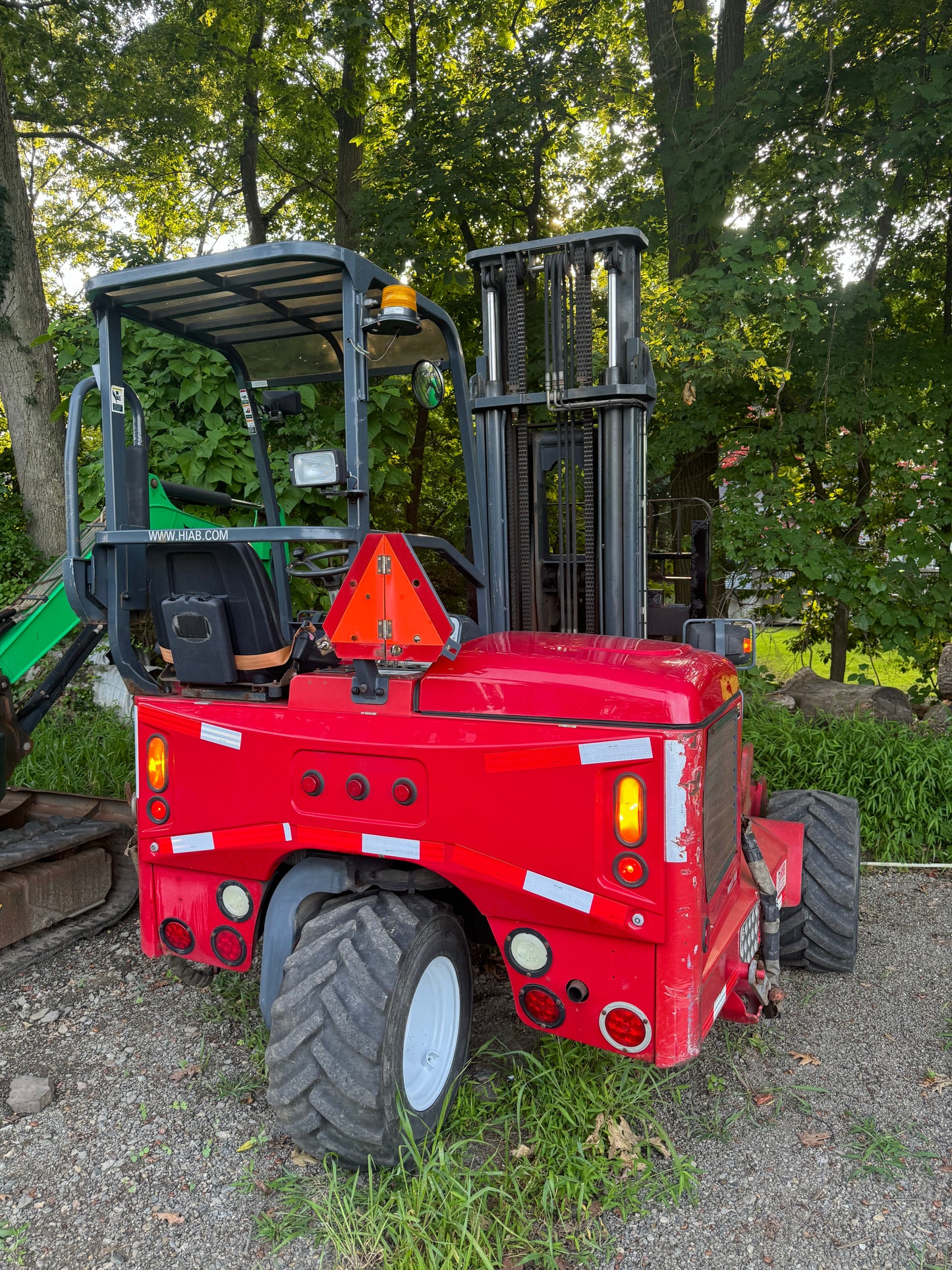 2014 Moffett M50P Truck Mounted Forklift